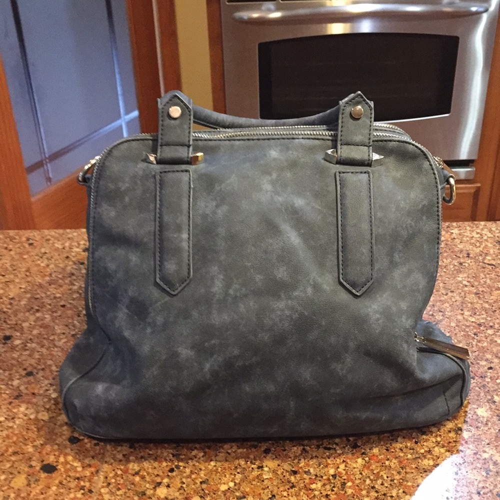 EUC FAUX LEATHER SATCHEL - Picture 3 of 7